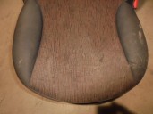 Recambio de asiento delantero derecho para nissan note (e11e) visia referencia OEM IAM TELA NEGRA 5 PUERTAS