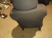 Recambio de asiento delantero derecho para nissan note (e11e) visia referencia OEM IAM  TELA NEGRA 5 PUERTAS