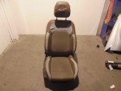 Recambio de asiento delantero derecho para citroën ds4 design referencia OEM IAM CUERO MARRON,Y TELA MARRON Y GRIS 5 PUERTAS
