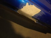 Recambio de paragolpes trasero para mg mg zr (f/rf) 105 referencia OEM IAM 4660968 AZUL 3 PUERTAS