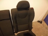 Recambio de asientos traseros para volvo v40 básico referencia OEM IAM TELA NEGRA 5 PUERTAS