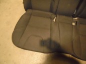 Recambio de asientos traseros para volvo v40 básico referencia OEM IAM TELA NEGRA 5 PUERTAS