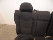 Recambio de asientos traseros para volvo v40 básico referencia OEM IAM TELA NEGRA 5 PUERTAS