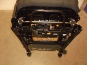 Recambio de asiento delantero derecho para volvo v40 básico referencia OEM IAM  TELA NEGRA 5 PUERTAS