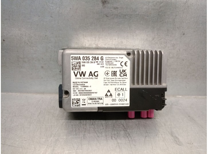 Recambio de modulo electronico para seat ateca (kh7, khp) 2.0 tdi referencia OEM IAM 5WA035284G 