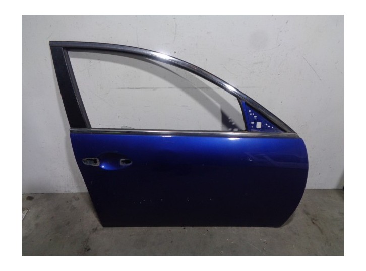 Replacement right front door for Mazda 6 Lim. (GH) 2.2 Turbodiesel CAT OEM IAM reference GSYD5802XF BLUE 5 DOORS