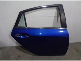 Replacement right rear door for Mazda 6 Lim. (GH) 2.2 Turbodiesel CAT OEM IAM reference GSYM7202XF BLUE 5 DOORS