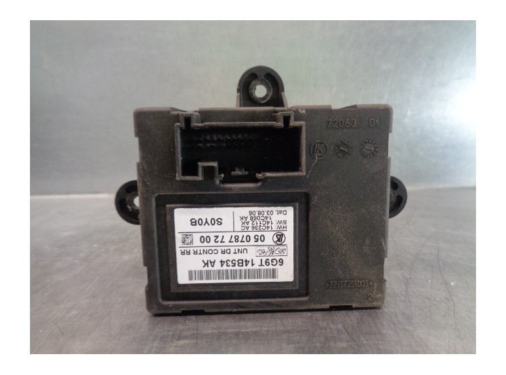 Recambio de modulo electronico para ford s-max (ca1) titanium referencia OEM IAM 6G9T14B534AK 0507877200 LK