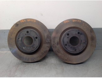 Recambio de disco freno delantero para toyota auris 1.8 16v (híbrido) referencia OEM IAM 4351242050  