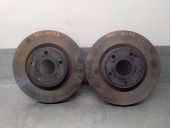 Recambio de disco freno delantero para toyota auris 1.8 16v (híbrido) referencia OEM IAM 4351242050 