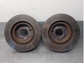 Recambio de disco freno delantero para toyota auris 1.8 16v (híbrido) referencia OEM IAM 4351242050 