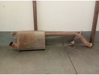 Recambio de tubo escape trasero para citroën jumpy combi 1.6 blue-hdi fap referencia OEM IAM PSA4396 PSA4396 