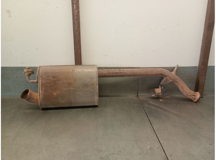 Recambio de tubo escape trasero para citroën jumpy combi 1.6 blue-hdi fap referencia OEM IAM PSA4396 PSA4396 