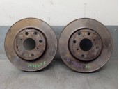 Recambio de disco freno delantero para citroën c1 1.0 vti referencia OEM IAM 424994 