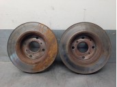 Recambio de disco freno delantero para citroën c1 1.0 vti referencia OEM IAM 424994 