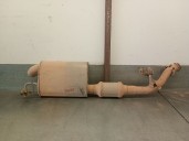 Recambio de tubo escape trasero para opel vivaro c furgoneta (k0) 1.5 referencia OEM IAM PSA4418 PSA4418 