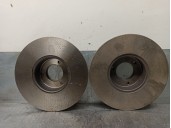 Recambio de disco freno trasero para citroën c15 referencia OEM IAM 6011133  