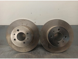 Recambio de disco freno trasero para fiat regata berlina referencia OEM IAM 6017273 