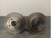 Recambio de disco freno trasero para fiat regata berlina referencia OEM IAM 6017273  