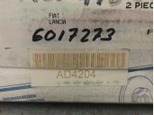 Recambio de disco freno trasero para fiat regata berlina referencia OEM IAM 6017273  