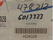 Recambio de disco freno trasero para alfa romeo 33 berlina referencia OEM IAM 6017323  