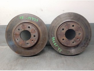 Recambio de disco freno delantero para chevrolet captiva 2.0 diesel cat referencia OEM IAM 96625948 