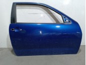 Recambio de puerta delantera derecha para seat ibiza (6k1) 1.9 tdi referencia OEM IAM 6K3831052C AZUL 3 PUERTAS