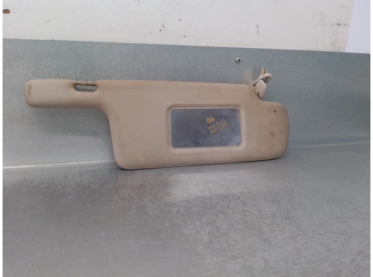 Recambio de parasol derecho para audi 80 (82/83/84) 1.6 referencia OEM IAM 893894857551 
