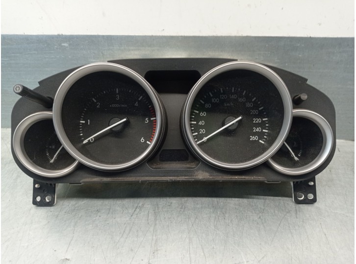 Replacement instrument cluster for Mazda 6 sedan (GH) 2.2 turbodiesel cat OEM IAM reference 1EGAM6E TD1155430 