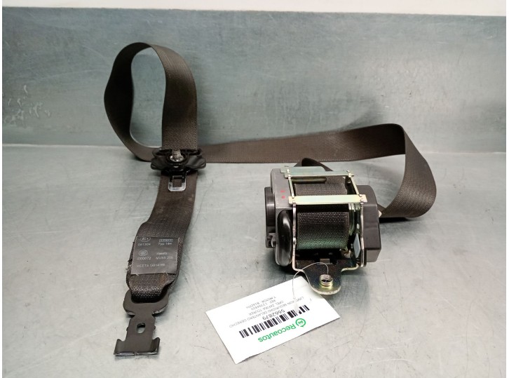 Recambio de cinturon seguridad delantero derecho para opel zafira tourer 1.6 cdti dpf referencia OEM IAM 13394800 13394800 