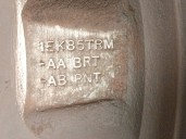 Recambio de llanta para dodge journey 2.0 16v crd cat referencia OEM IAM 1EK85TRMAA R17X6.5JX40.0 