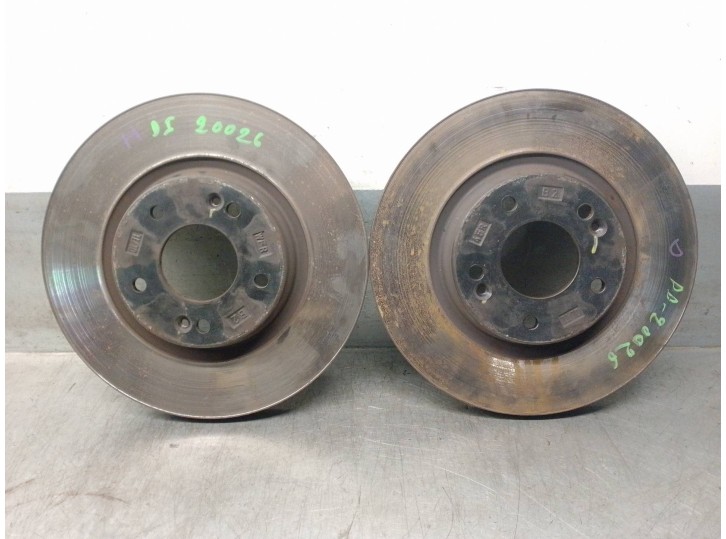 Recambio de disco freno delantero para kia xceed 1.0 tgdi cat referencia OEM IAM 51712G4000 