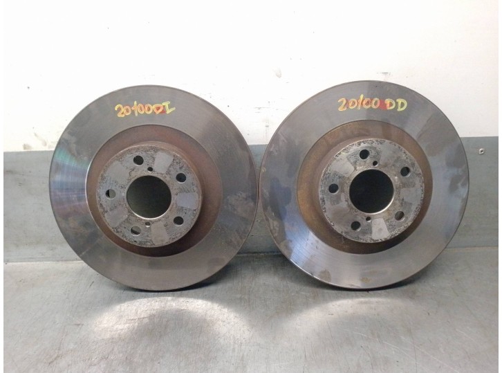 Replacement front brake disc for Subaru XV 2.0 cat OEM IAM reference 26300SA001 
