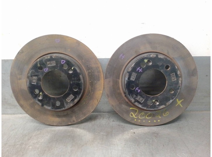 Recambio de disco freno trasero para kia xceed 1.0 tgdi cat referencia OEM IAM 584113V500 