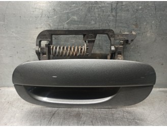 Replacement rear left exterior door handle for Peugeot 607 (S1) 2.2 HDi FAP CAT OEM IAM reference 9629157577 4 DOORS