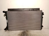 Recambio de radiador agua para seat leon (kl1, klg) 1.0 tsi referencia OEM IAM 5Q0121251GQ M155214K VALEO