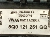 Recambio de radiador agua para seat leon (kl1, klg) 1.0 tsi referencia OEM IAM 5Q0121251GQ M155214K VALEO