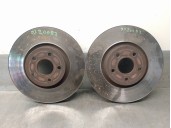 Replacement front brake disc for Ford Transit Connect 1.6 TDCi cat OEM IAM reference 1844117 
