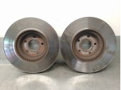 Replacement front brake disc for Ford Transit Connect 1.6 TDCi cat OEM IAM reference 1844117 