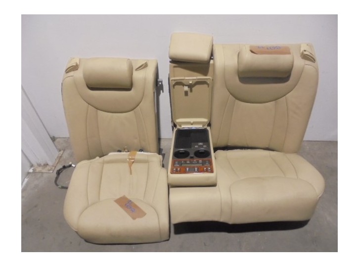 Recambio de asientos traseros para lexus ls430 (ucf30) básico (07.2003) referencia OEM IAM CUERO BEIGE 4 PUERTAS