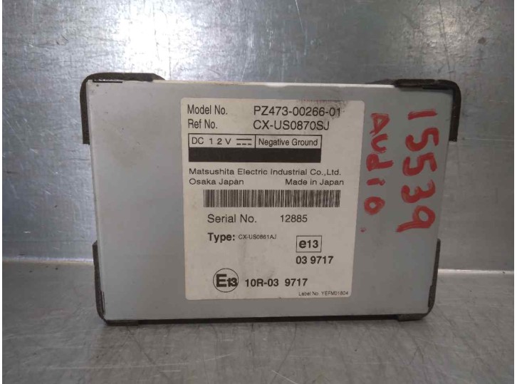 Recambio de modulo electronico para toyota verso comfort referencia OEM IAM PZ4730026601  