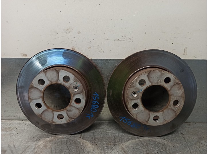 Recambio de disco freno trasero para seat ibiza iv (6j5, 6p1) 1.0 tsi referencia OEM IAM   