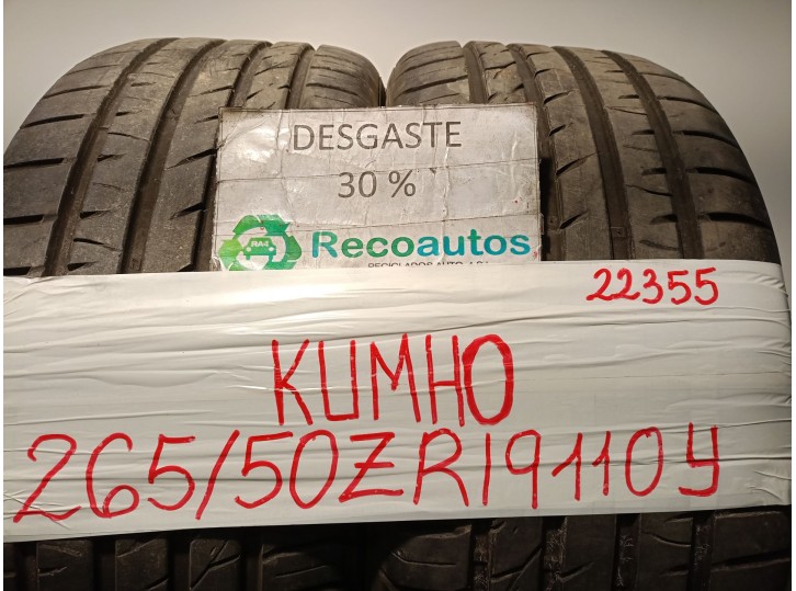 Recambio de neumatico/s para porsche cayenne (92a) 3.0 diesel referencia OEM IAM 26550ZR19110Y KUMHO CRUGEN HP91