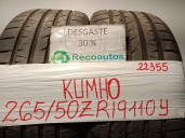 Recambio de neumatico/s para porsche cayenne (92a) 3.0 diesel referencia OEM IAM 26550ZR19110Y KUMHO CRUGEN HP91