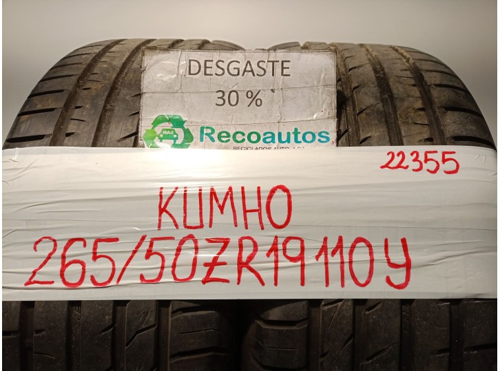 Recambio de neumatico/s para porsche cayenne (92a) 3.0 diesel referencia OEM IAM 26550ZR19110Y KUMHO CRUGEN HP91