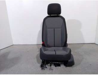 Recambio de asiento delantero izquierdo para seat tarraco (kn2) 1.5 16v tsi act referencia OEM IAM 5QA881105C TELA NEGRA Y GRIS 