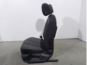 Recambio de asiento delantero izquierdo para seat tarraco (kn2) 1.5 16v tsi act referencia OEM IAM 5QA881105C TELA NEGRA Y GRIS 