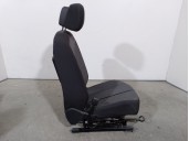 Recambio de asiento delantero izquierdo para seat tarraco (kn2) 1.5 16v tsi act referencia OEM IAM 5QA881105C TELA NEGRA Y GRIS 