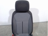 Recambio de asiento delantero izquierdo para seat tarraco (kn2) 1.5 16v tsi act referencia OEM IAM 5QA881105C TELA NEGRA Y GRIS 