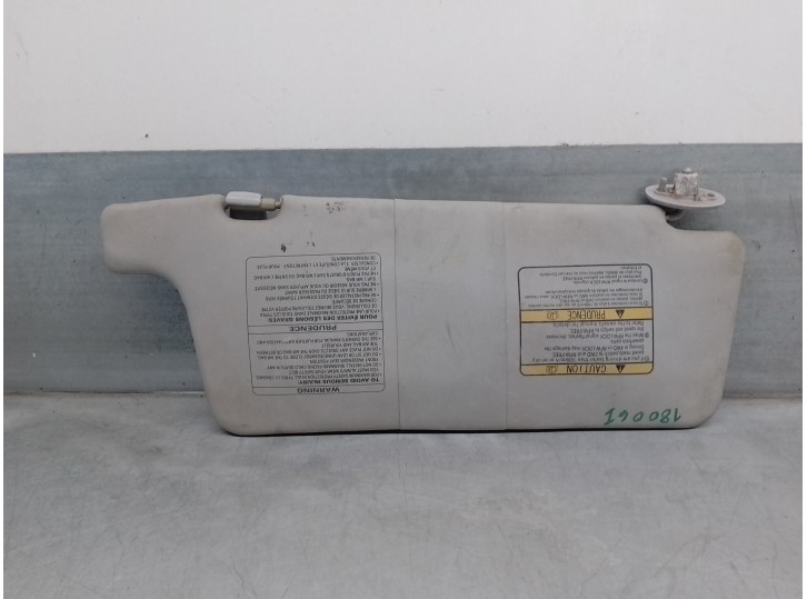 Recambio de parasol izquierdo para ford ranger (es) 2.5 tdci cat referencia OEM IAM 4953232 